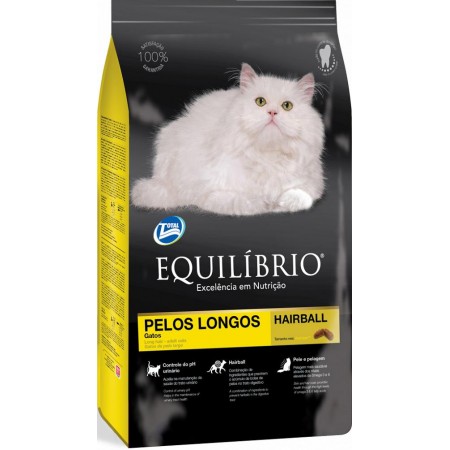 Equilibrio Cat Adult Long Hair ДЛИННАЯ ШЕРСТЬ корм для кошек 15 кг (54245)